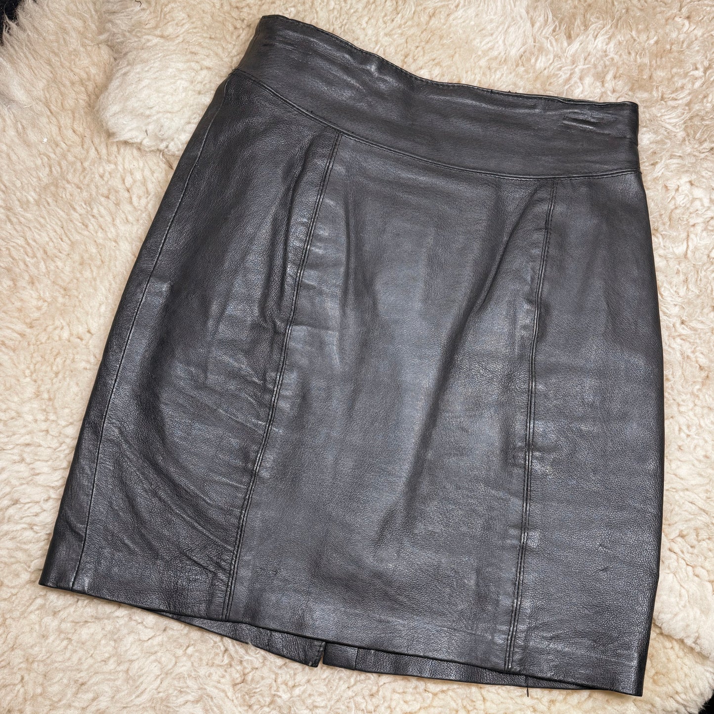 Poison Girl Leather Skirt