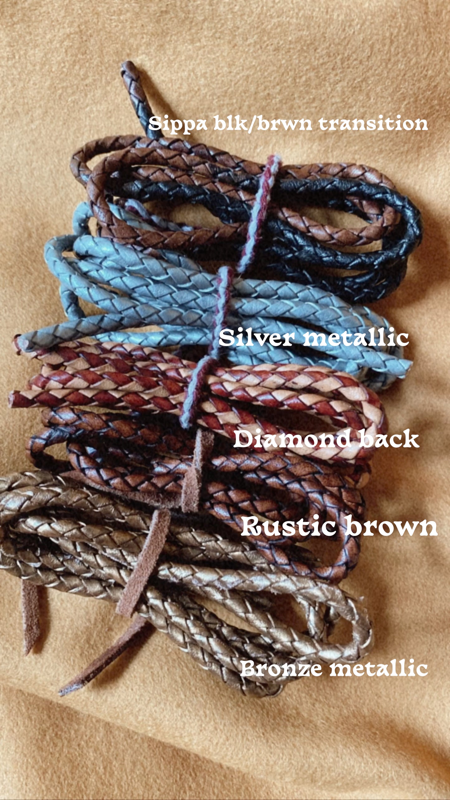 Brass butterfly Bolo Tie